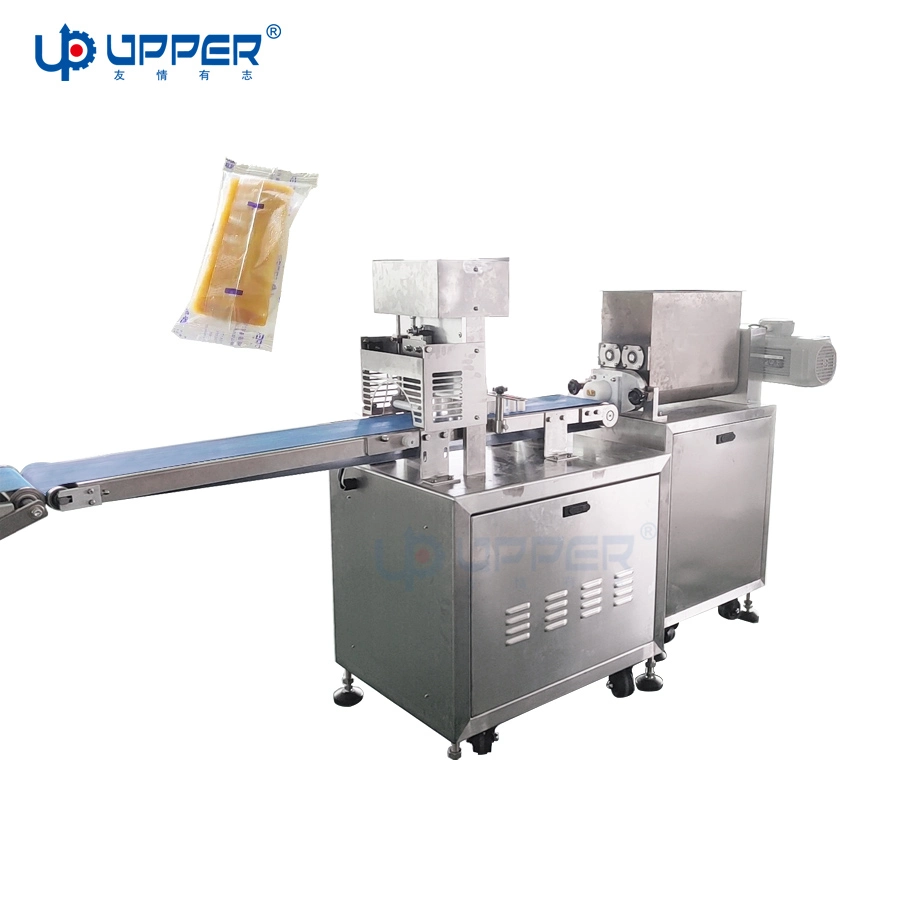 Extruder Packaging Machines Dough Candy Steamed Buns Pie Cake Biscuit Bread Fondant Snack Plastic Bagging Food Clay Pasta Flow Pillow Extruder Packing Machine