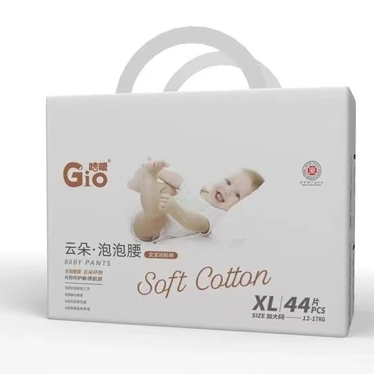 Disposable Baby Products Cotton Baby Diaper Factory OEM Pull up Pants Premium Wholesale/Supplier Ultra Thin Supdry Double Love Bb Kitty Momotaro Sleepy Nateen Aiwibi