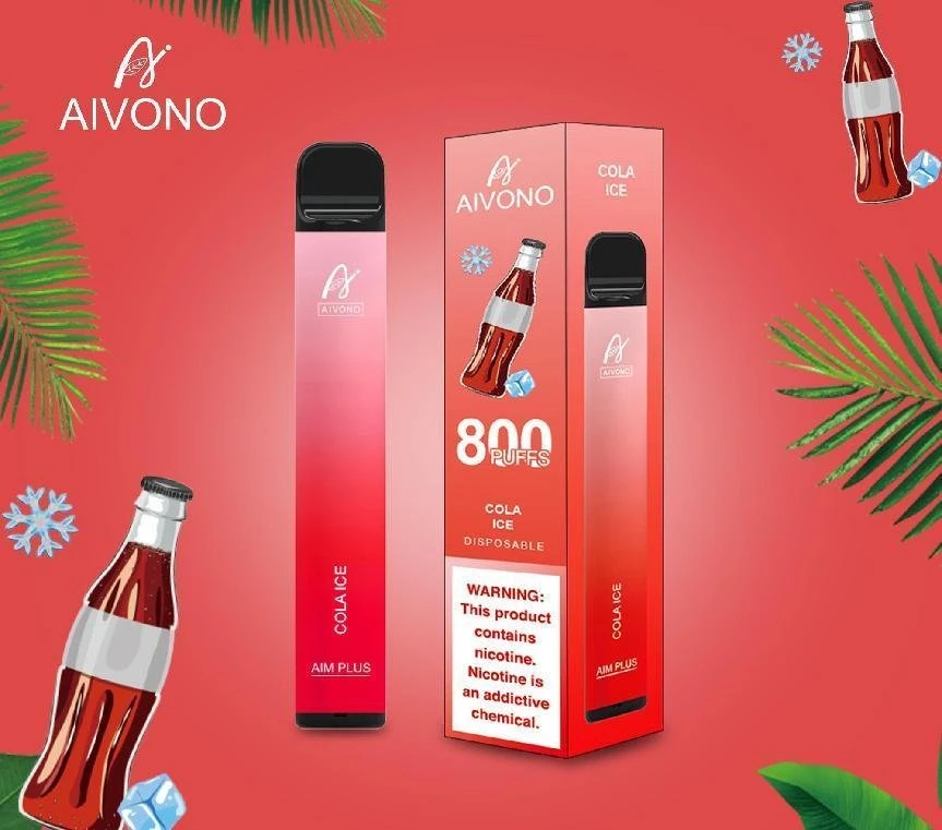 Nueva llegada Aivono Objetivo Plus 800 inhalaciones una vez Vape 500mAh Pod Aivono Dispositivo mejor