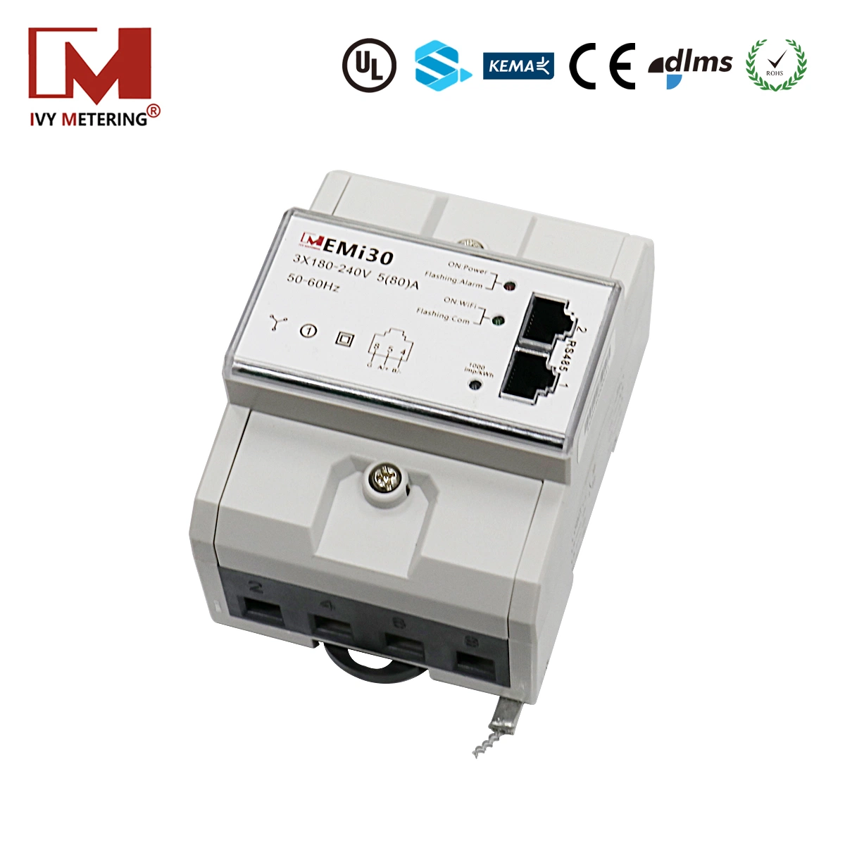 WiFi DIN Rail Three Phase Single Phase DIN Rail WiFi Smart Energy Meter