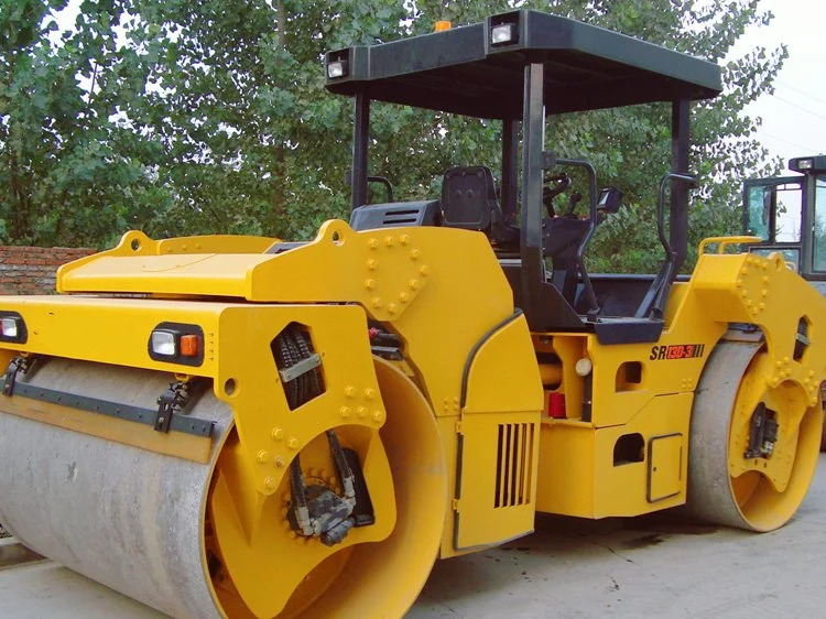 Mini 3 Tons Double Drum Road Roller Sr03MD From Shantuo Brand