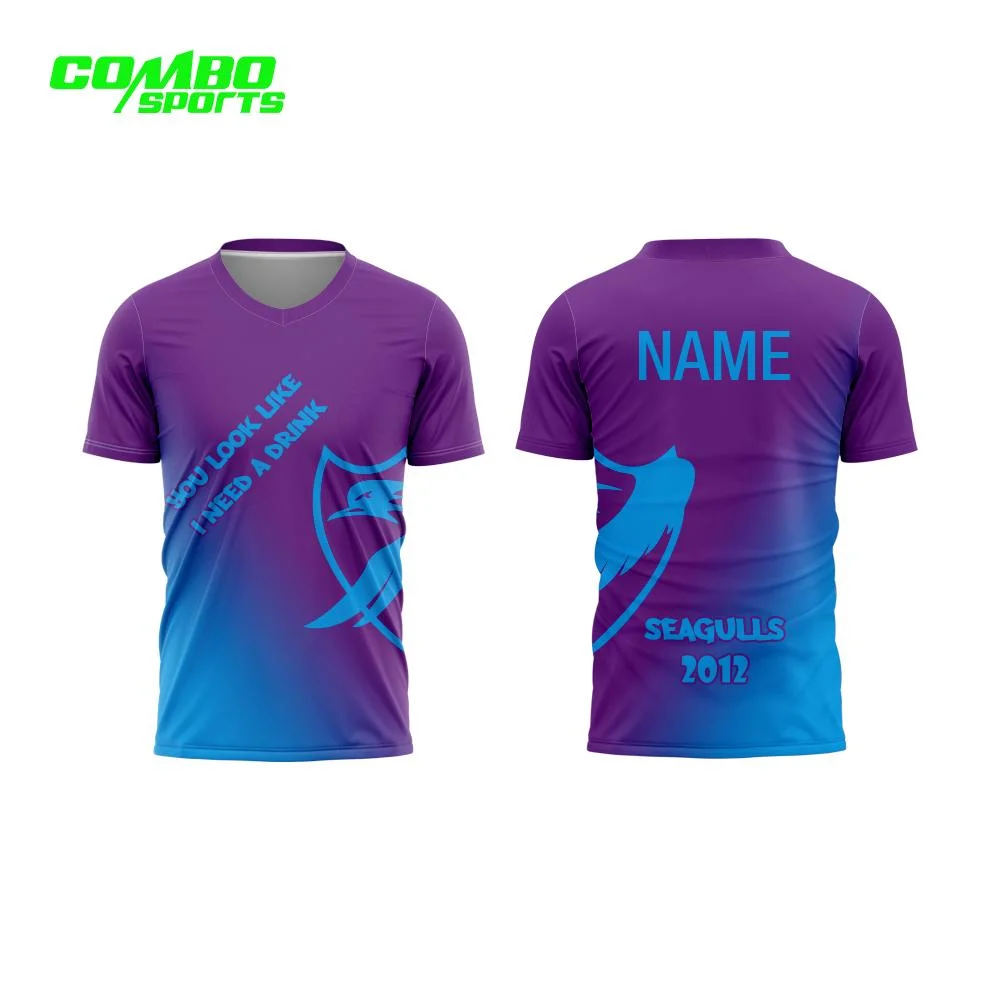 Custom Soccer Jersey a sublimação Football Jersey Repreve camisola de futebol