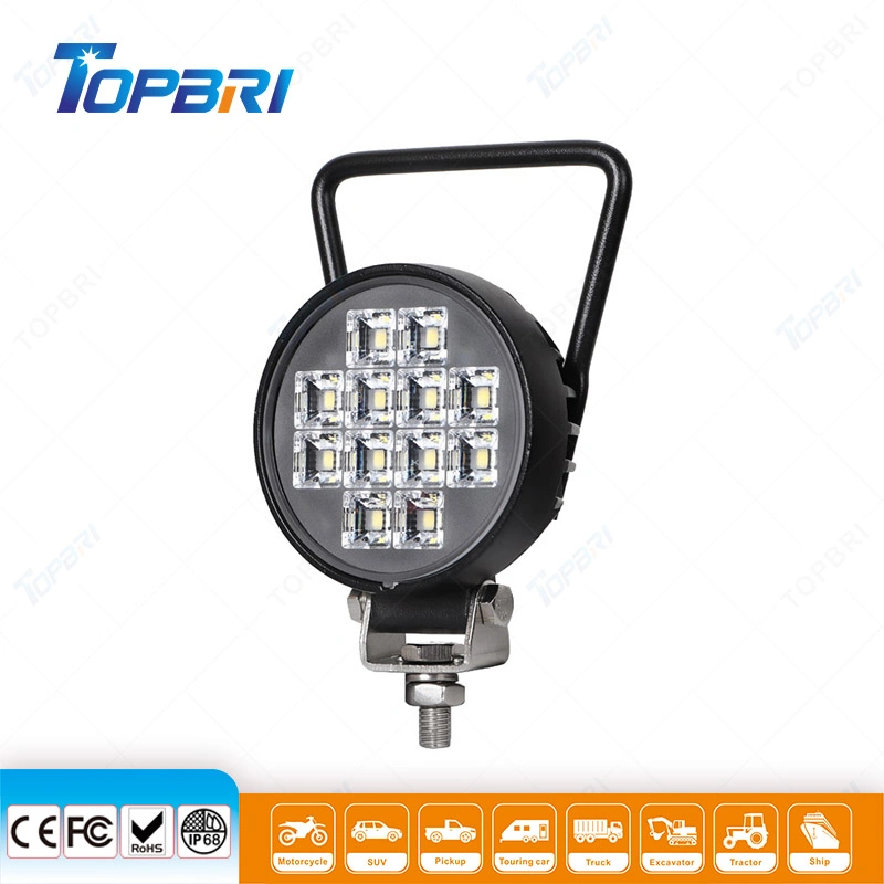 Best Selling 18W Round LED Work Auto Car Light Truck LED Lighting with Handle