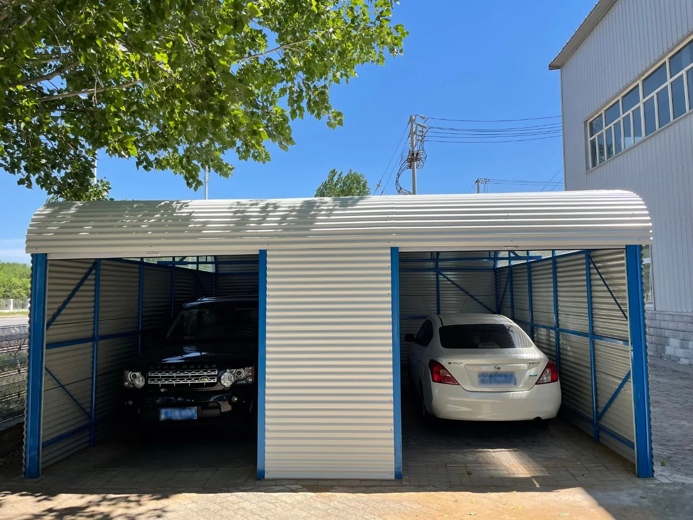 SC005 Easy Install Steel Prefabricated Mobile House Against Wind and Snow Metal Portable Garage