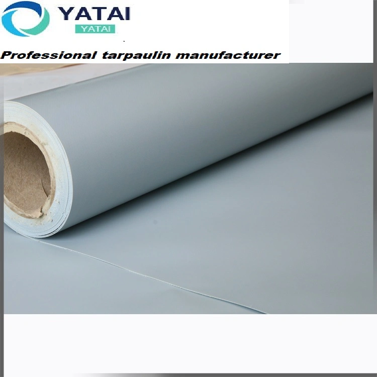 560GSM 610GSM 660GSM 750GSM 1300d 0,6mm 100% tecido de PVC de poliéster Rolo de vinil Tarp PVC para cobertura médica