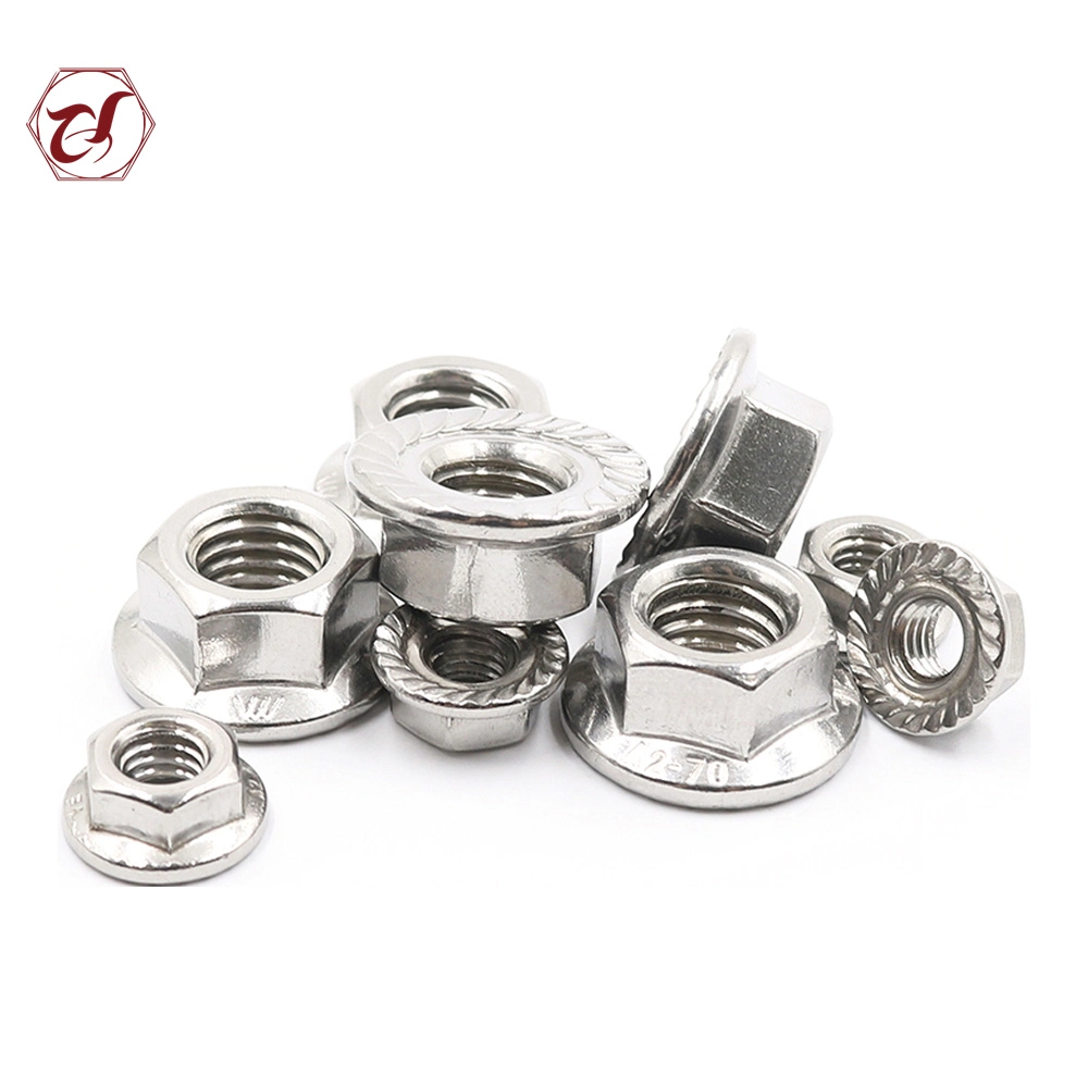 Hexagon Nuts with Flange A2-70 DIN6923 Stainless Steel 304