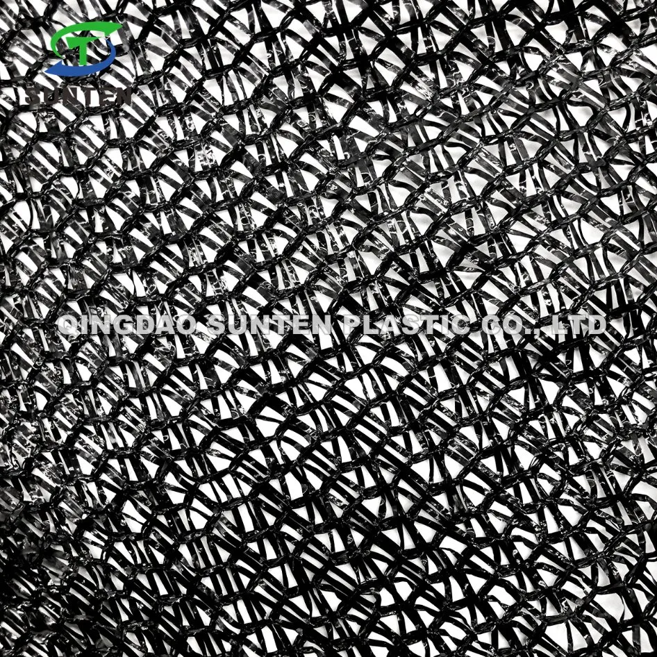 HDPE 3 Needle 6 Needle Raschel Plastic Greenhouse/Horticulture Weave Shade Netting, Polyethylene Shade Net with Sewing Strengthen Border Tape & Metal Eyelet