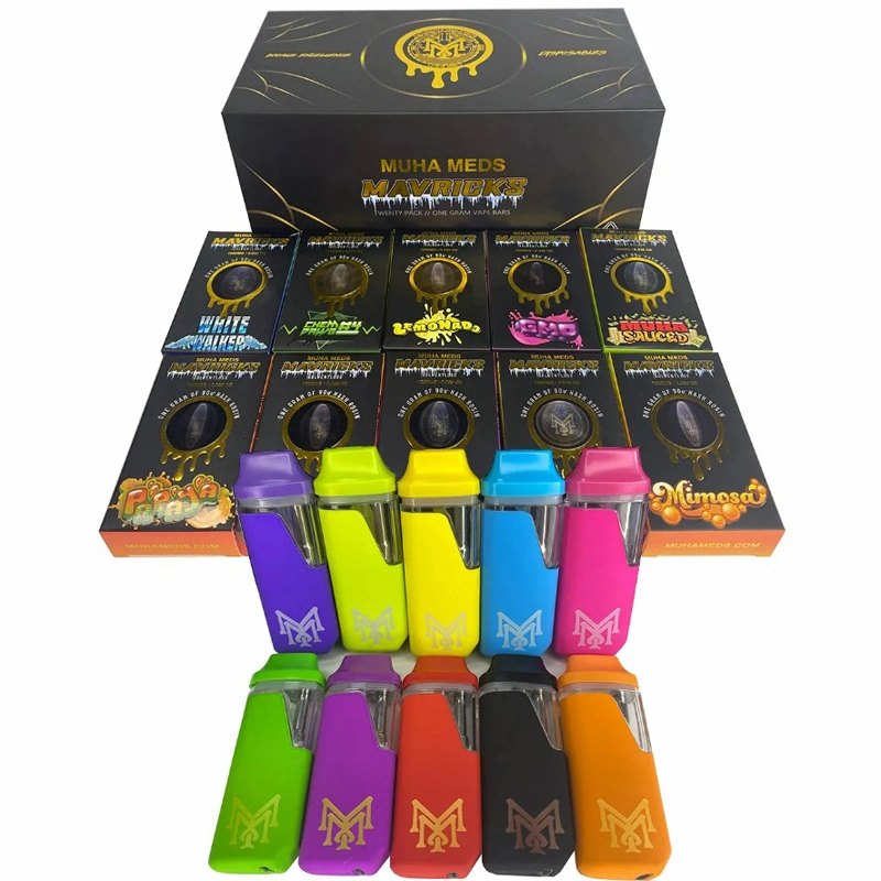 Nuevo Muha Meds Vape desechable portátil Pen Vape Muha Meds E cigarrillos