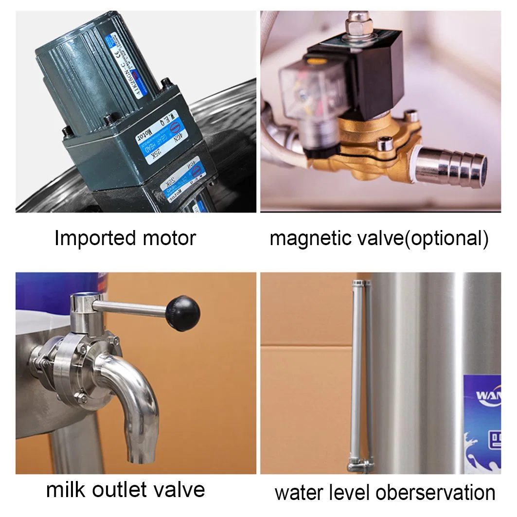 Iogurte de leite em pequena escala fazendo pasteurização de leite pasteurizador de leite Em máquinas de processamento de bebidas
