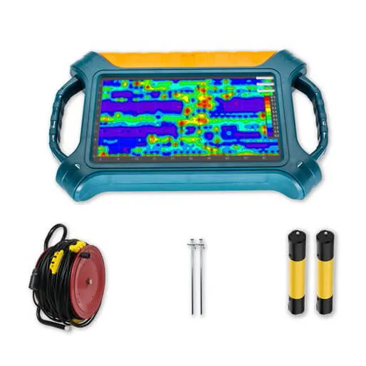 0-4000m Automatic Deep Underground Gold Mine Metal Screen Touch Water Leak Detector Finder