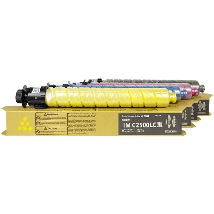 Compatible Color Toner Cartridge Ricoh IMC 2500 3500 4500 6000 For Ricoh IM C2000 C2500 C3500 C4500 C6000