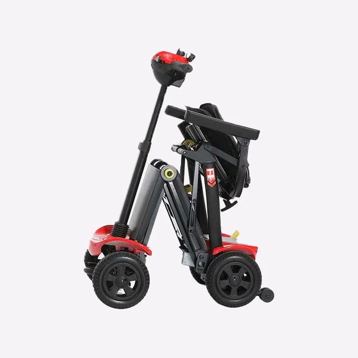 Elderly Lithium Battery Vehicle 4-Wheel Electric Mobility Scooter with Aluminum Alloy Frame