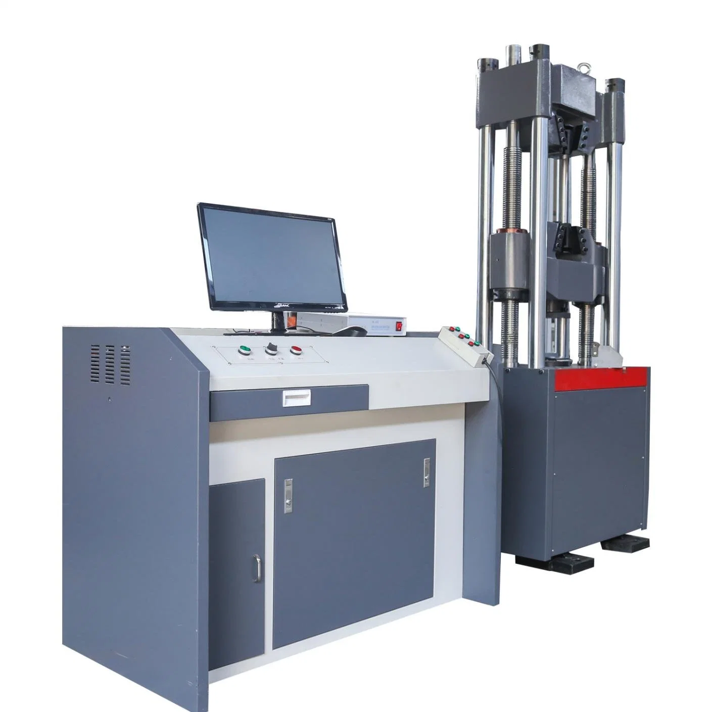 Satisfactory Price Computer Controlled Electro-Hydraulic Servo Hydraulic Universal Testing Machine