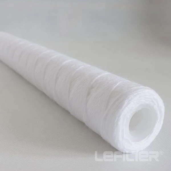 40 Inch PP Yarn String Wound Water Filter Cartridges for Pre Filtration