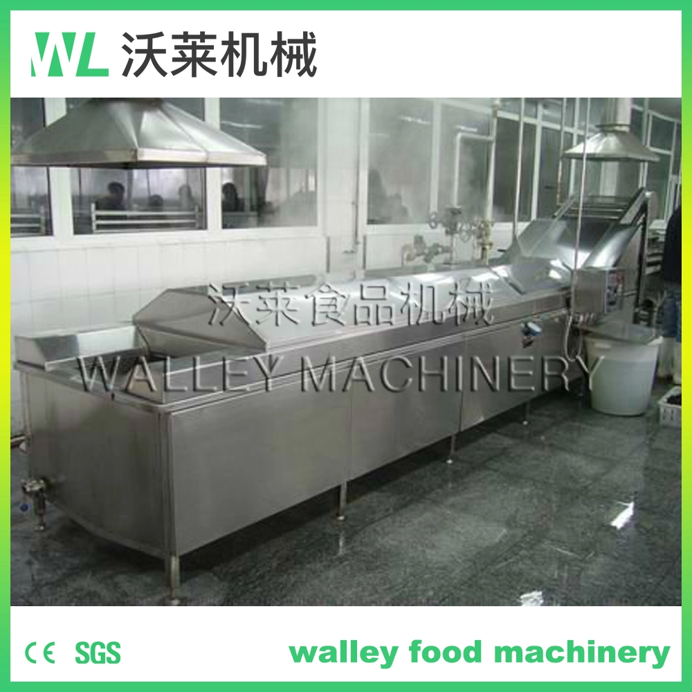 High Rebuy Stainless Steel Chain Belt Type Vegetables and Fruits Blanching Equipment