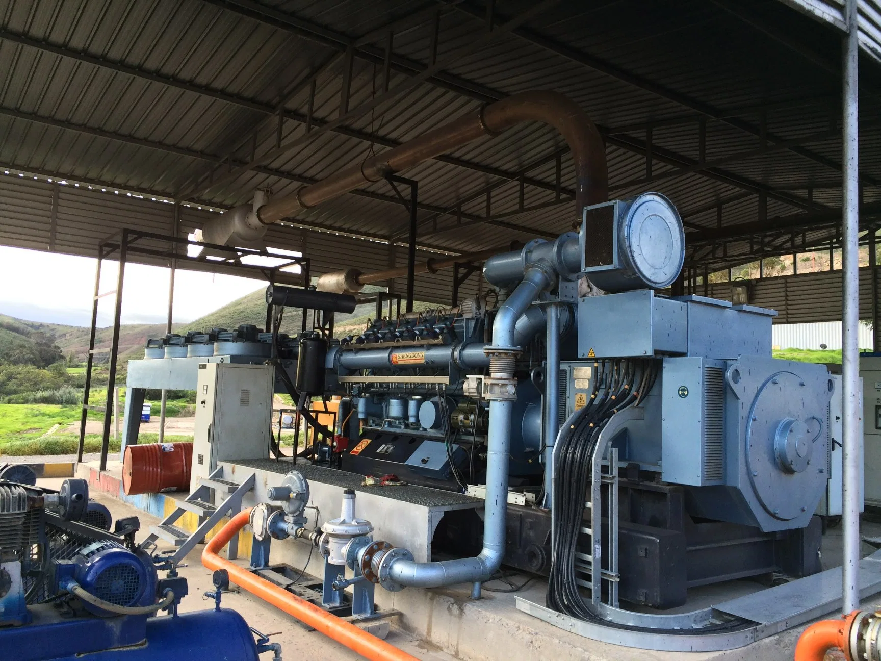 Dynamic 500kw Well Head Gas Genset