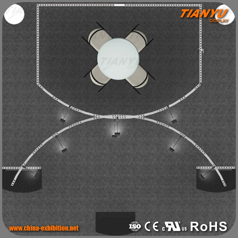 3X3 Trade Show Fair Standard Exhibition Booth Display System & Building Services