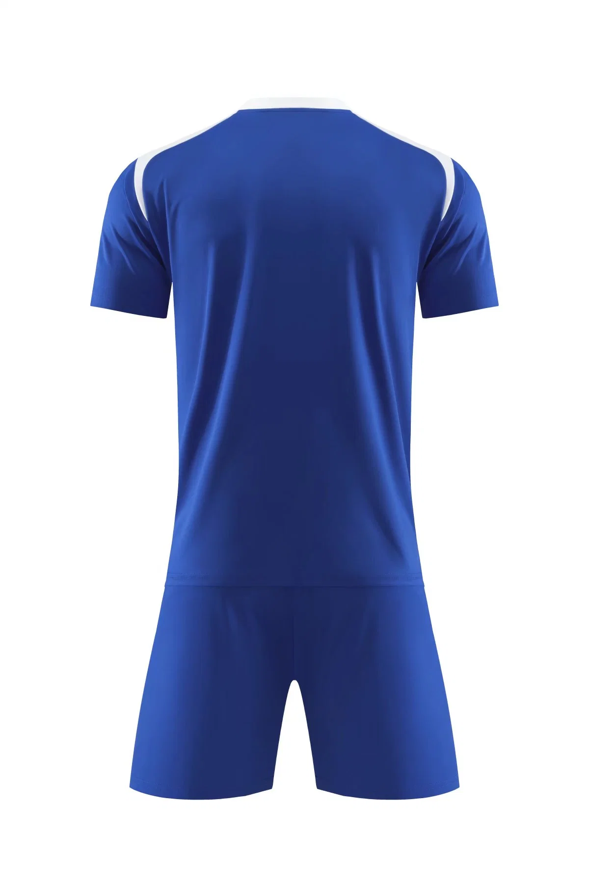 2022 Man Blue Soccer Uniforms Kid Sizes Football Uniforms