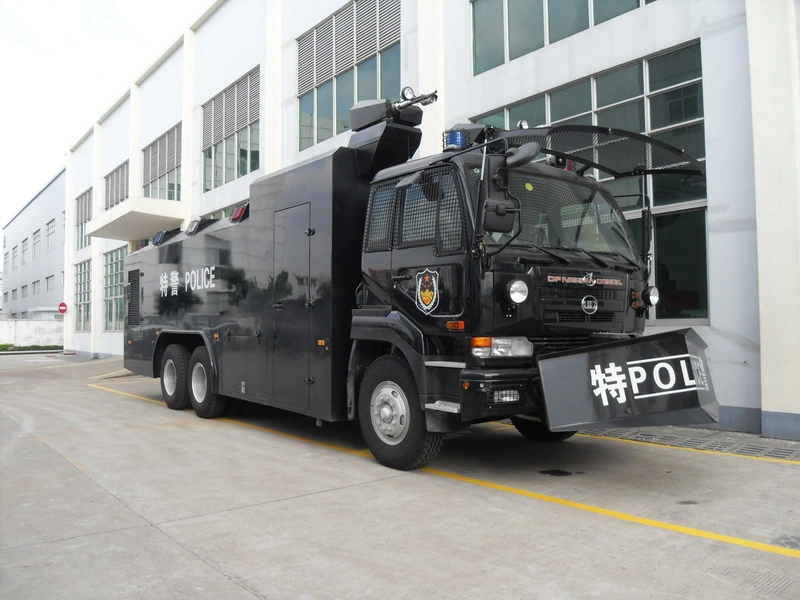 Riot Prevention Vehicle HOWO Benzi 6X4 Anti Riot Water Cannon Model 10cbm Gas/B Foam/Stain