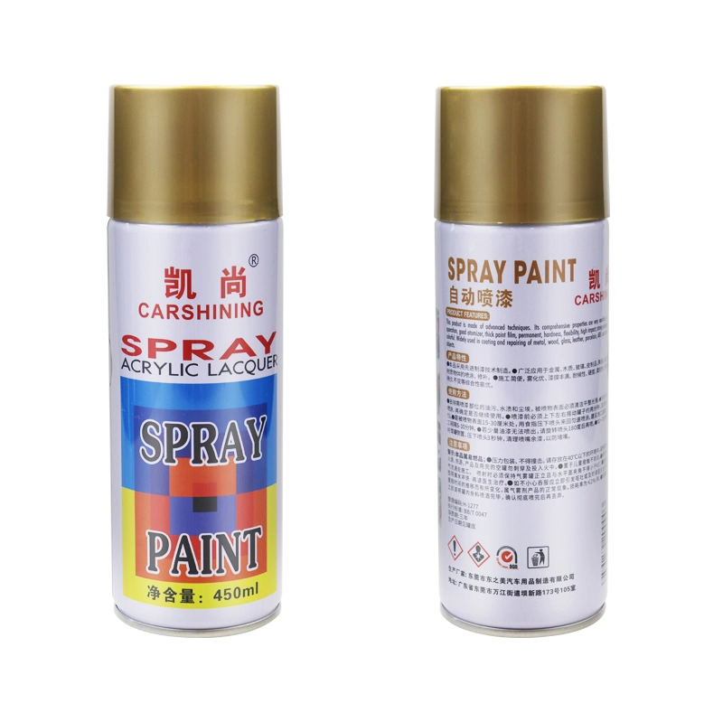 450ml Car Shining Aerosol Acrylic Paint Graffiti Automotive Spray Paint