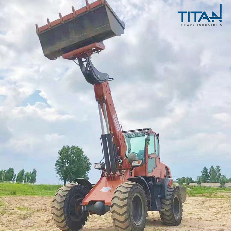 Telescopic articulating loader telescopic loaders made in china Tian TL3000T