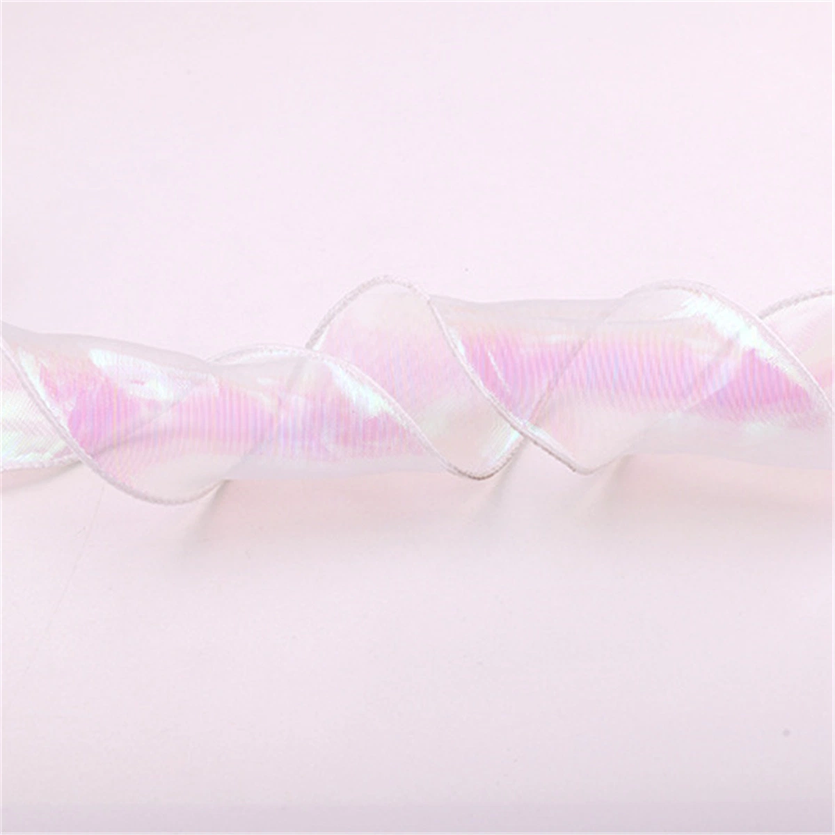 Magic Fishtail Yarn Ribbon Flower Ribbon Wholesale/Supplier Ribbon Flower Packaging Material Cake Ribbon