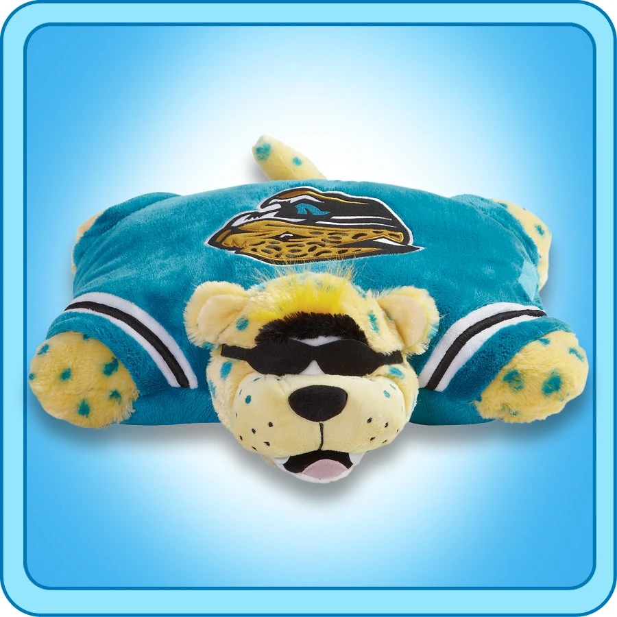 N^FL Jacksonville Jaguars almohada original mascota mascotas animales de juguete de peluche