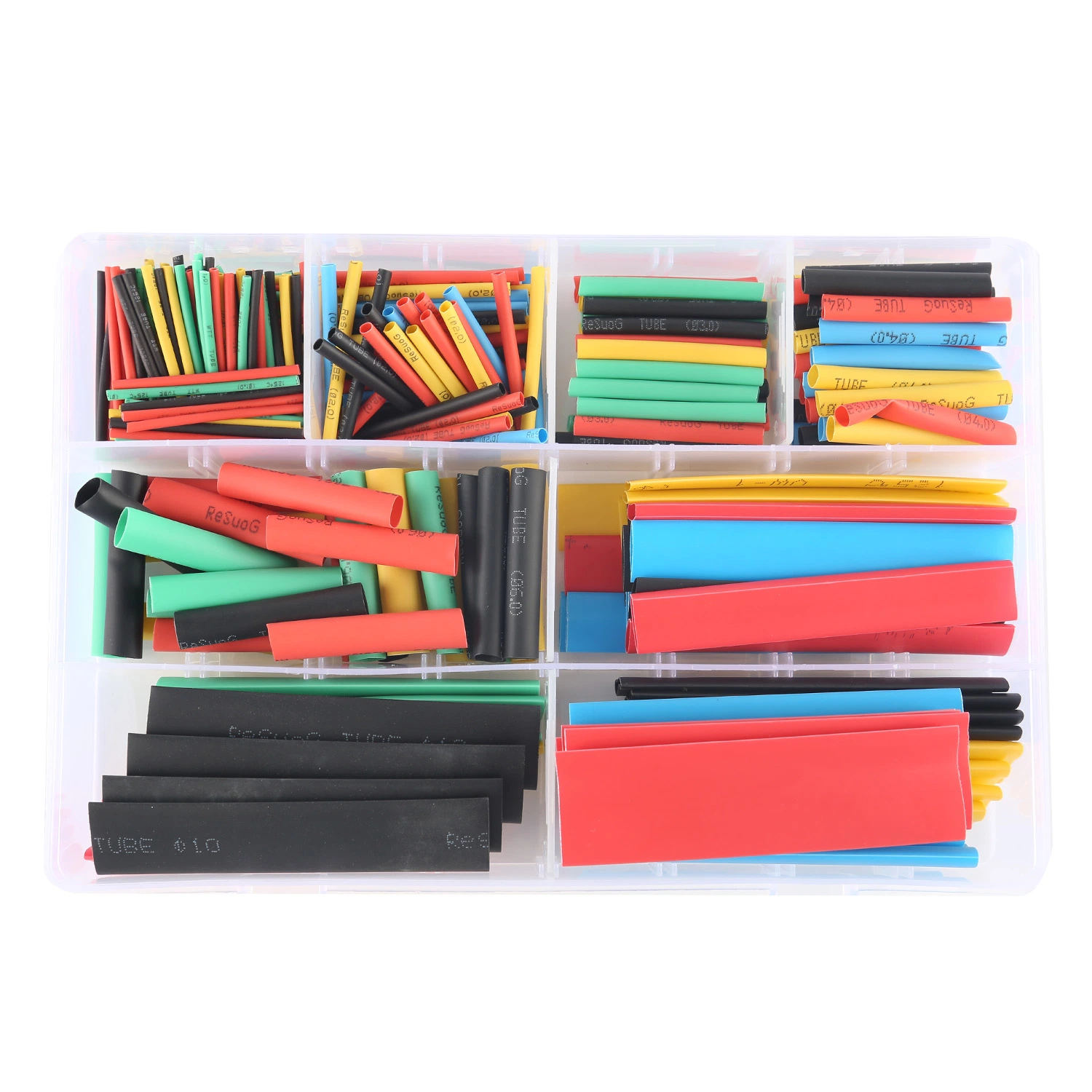 Hot Sale Heat Shrink Tubing 328PCS Cable Sleeves Combined Electrical Rubber Insulation Shrinkage Assorted Polyolefin Wrap Wire