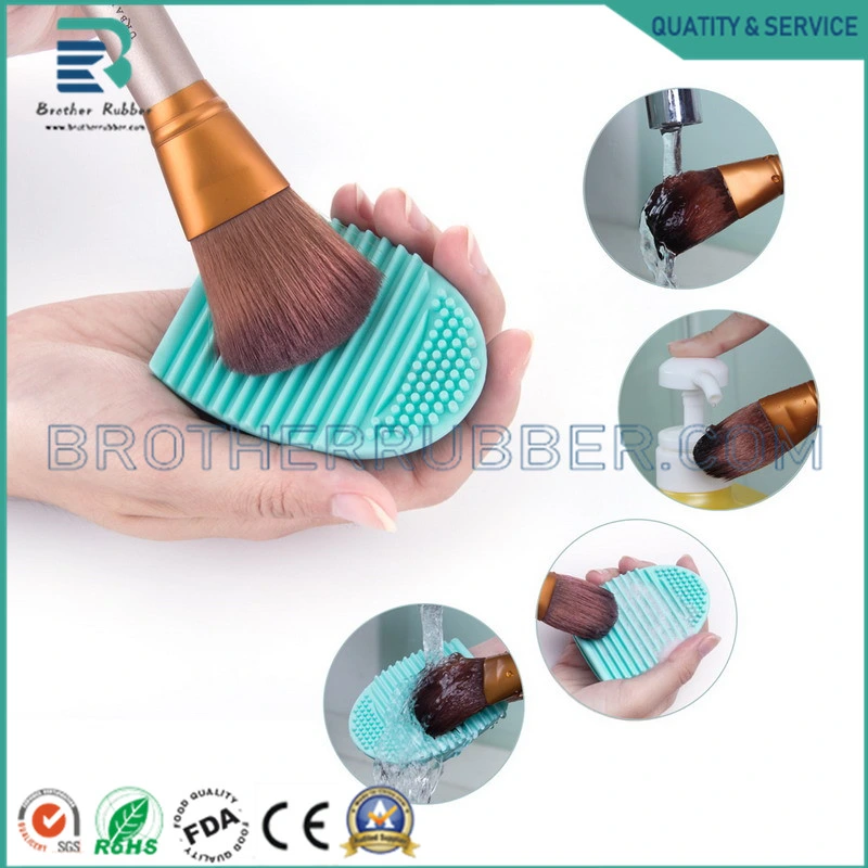 Cleaning Tool Cosmetic Brush Washing Silicone Egg for Makeup Brushes