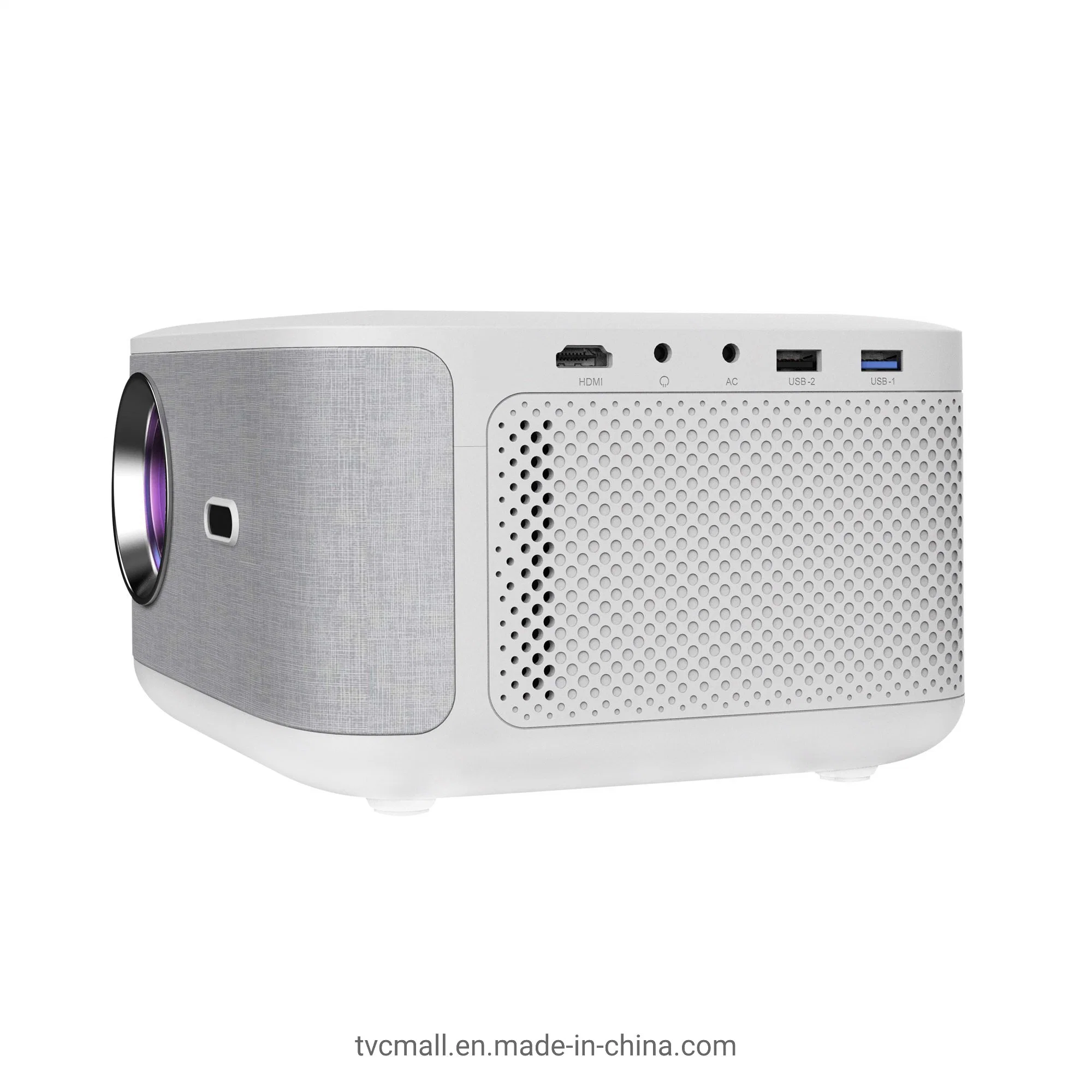 P17 2g+32g 1080P Android 9 Mobile Phone Wireless HD Electric Focus Home Theater Projector - Au Plug