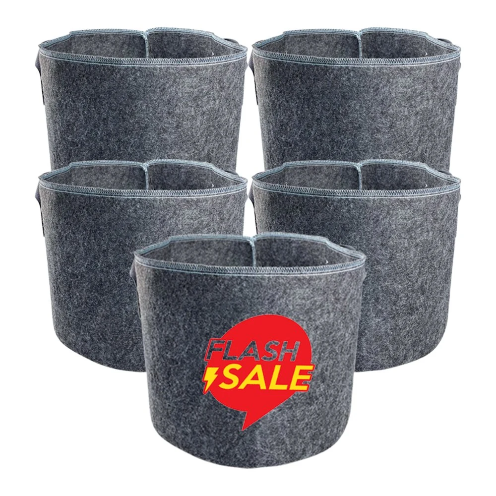 New Model Felt Non Woven Fabric Potato Planting Customizable Planter Grow Bag with Handle