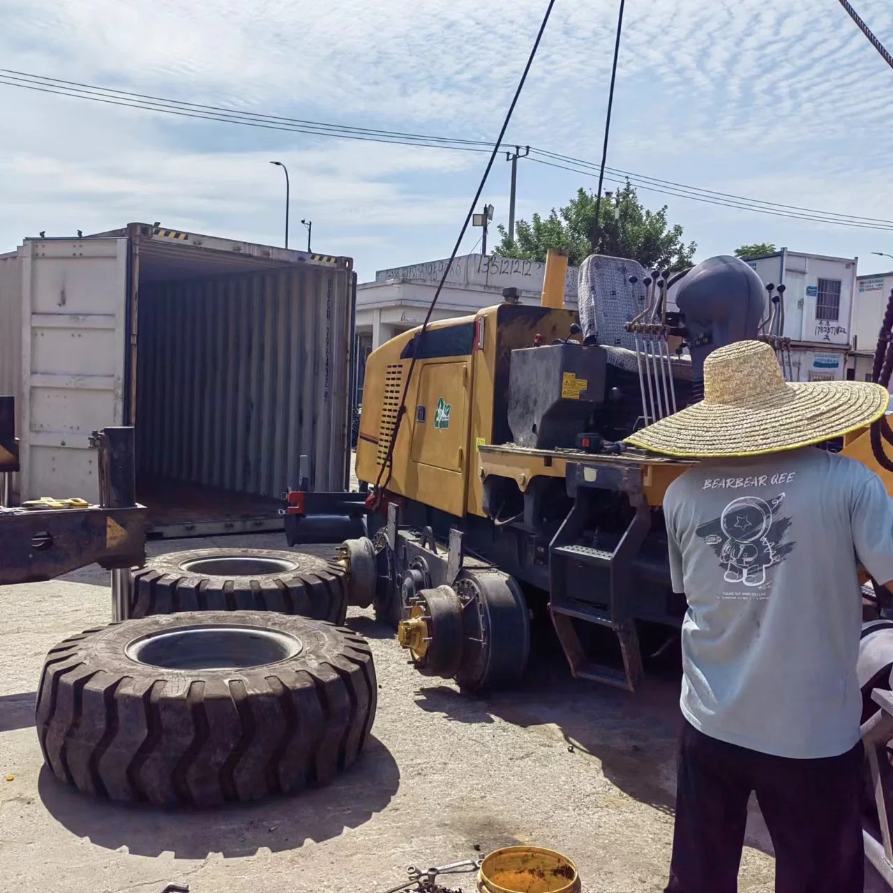 Used Grader Shanghai Second Hand Land Leveler Market