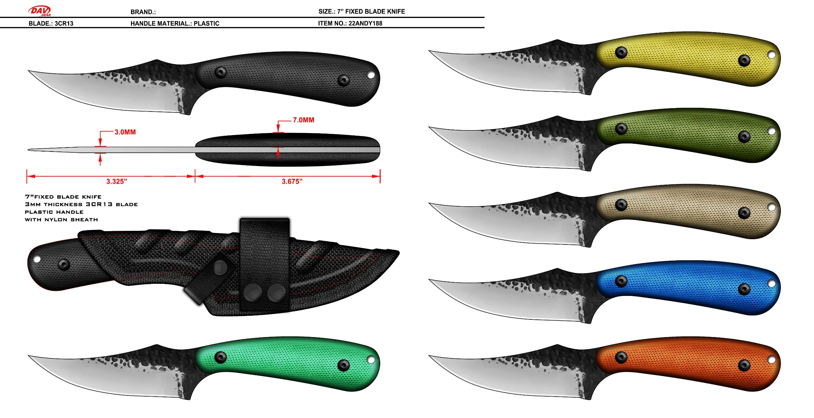 Couteau de cuisine fait main forgé en acier au carbone pour le camping en plein air, le chef boucher couteaux de cuisine couteau de boucherie