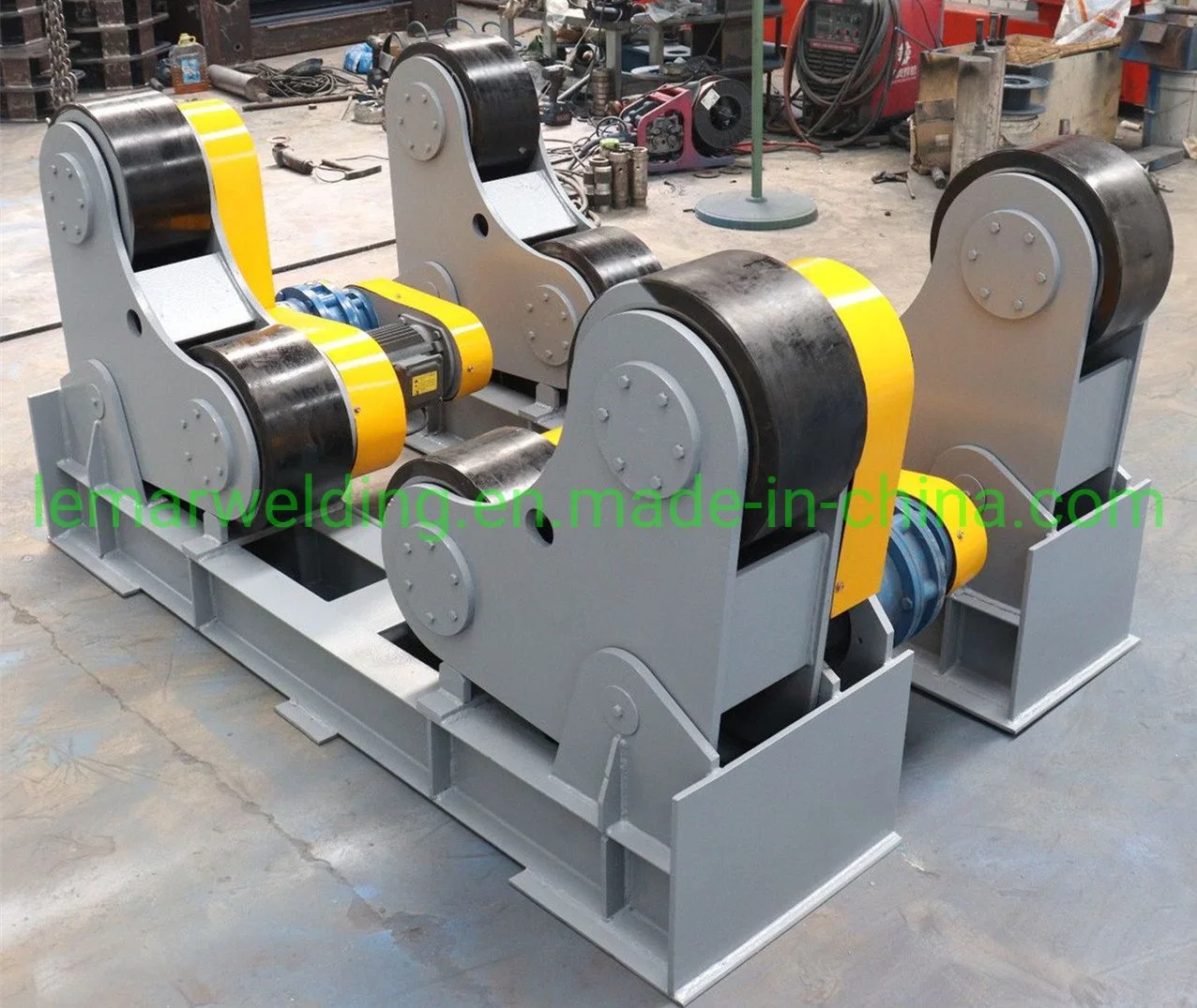 10 Ton Self Aligning Tank Roller Welding Rotator Pipe Welding Rotating Roller