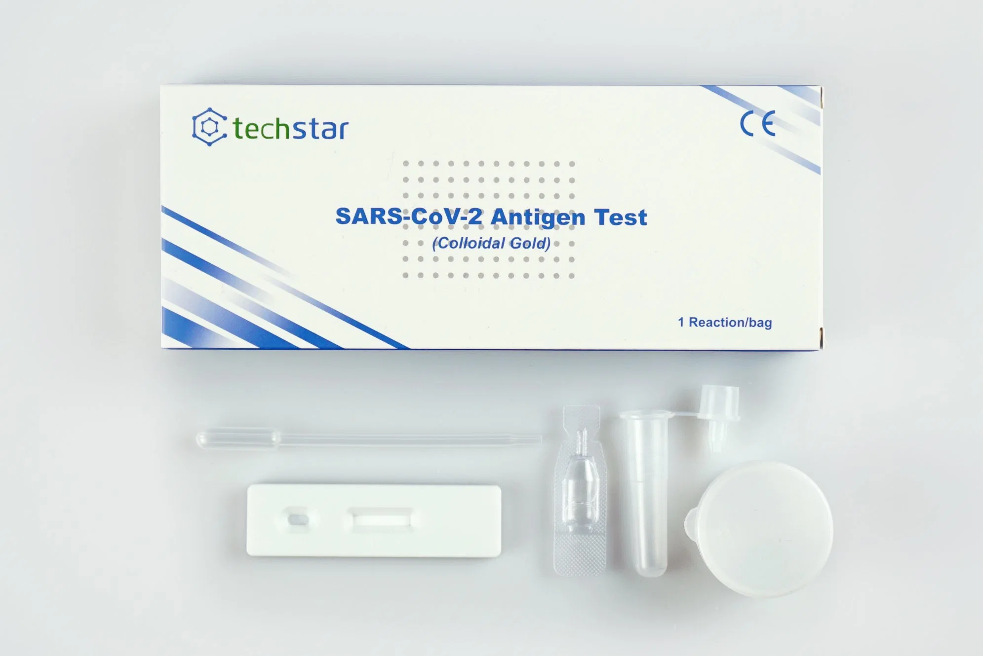 Tvc Techstar antígeno infecciosas (Teste de Diagnóstico Médico rápido por saliva)