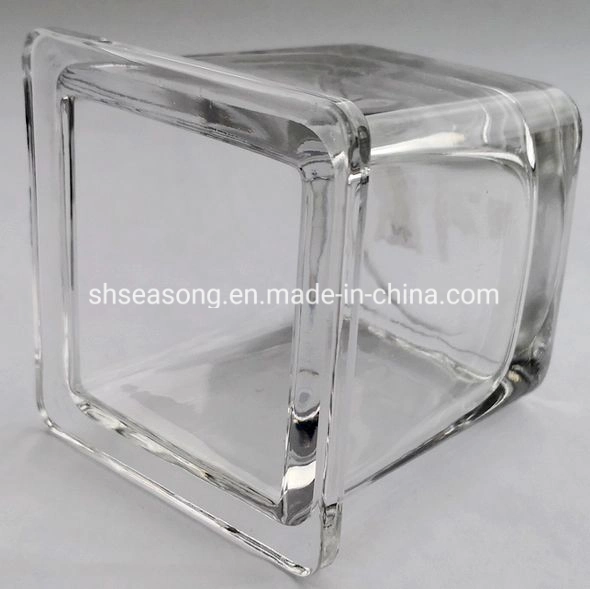 Square Glass Jar / Holder for Candle / Candle Glass (SS1327)