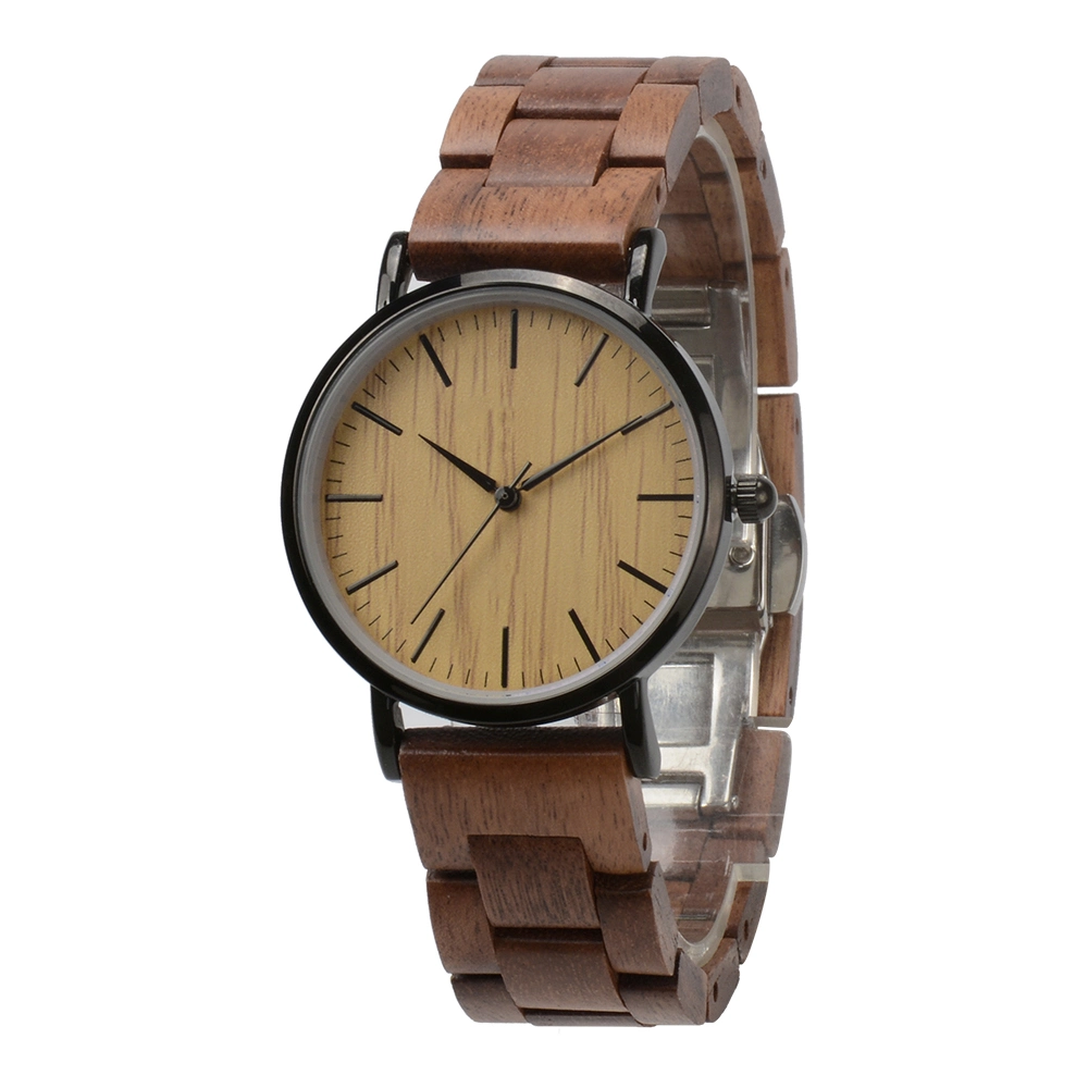 Hot Sale Product Bewell OEM Wooden Watches Newest Bamboo Watches