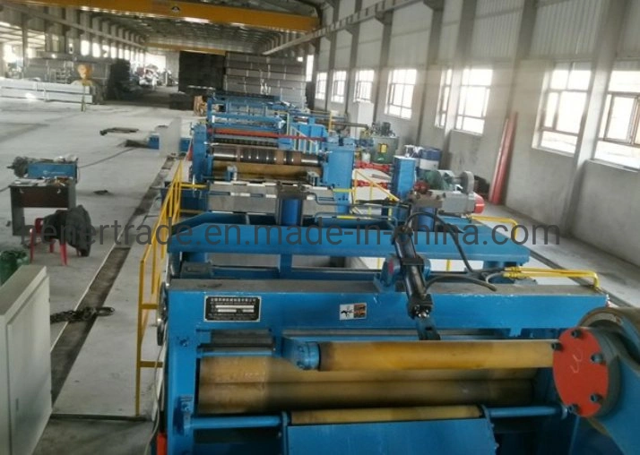 0.3-3.0mm and Width 1500mm Speed Galvanized Steel Coil Slitting Machine Line