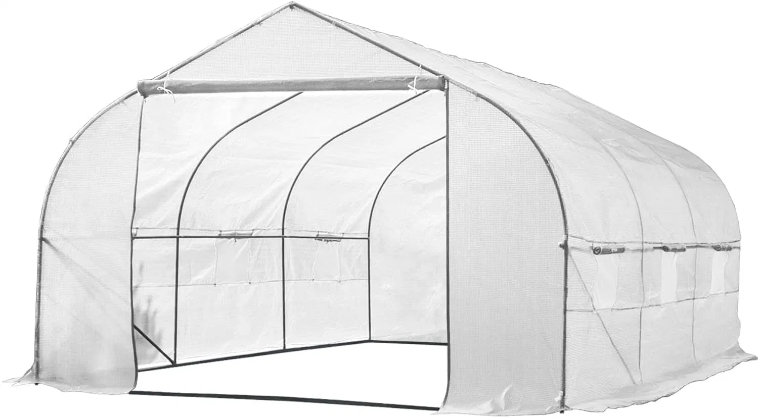 Litong Customized Outdoor Waterproof Awning Fabric Greenhouse Cultivation Clear Tarp PVC Grow Tent Tarpaulin Greenhouse Manufacturer