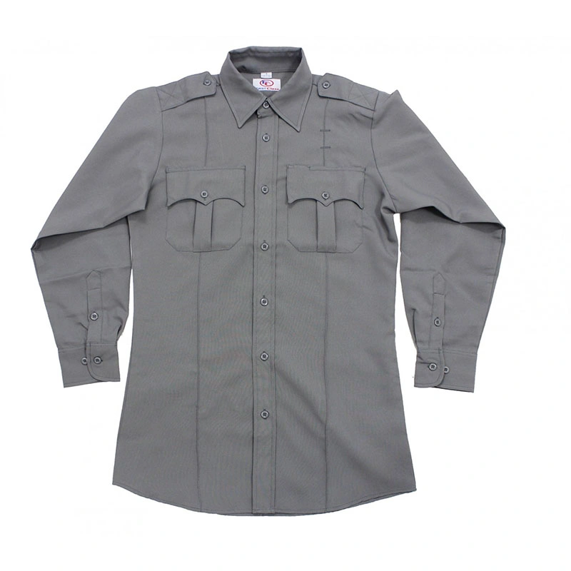 Style Security Guard Apparel Workwear shirt police style uniforme shirt