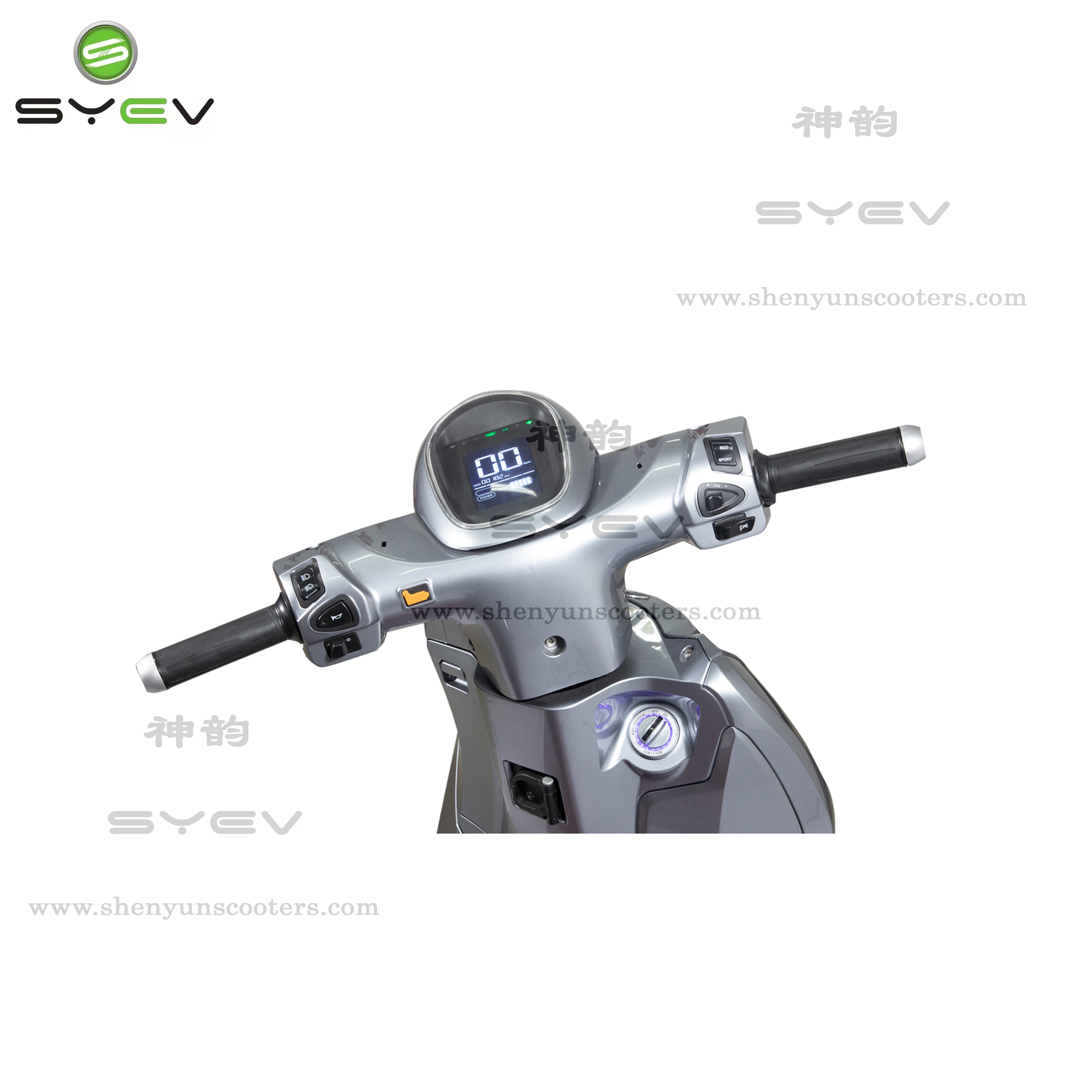 EEC Powerful Motor 72V45ah Lithium Battery Motorcycle Adult Electric Mobility Scooter From Syev