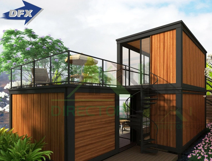 Low Cost Easy Install Prefabricated Prefab Portable Modular Mobile Expandable Luxury Shipping Container Light Steel House