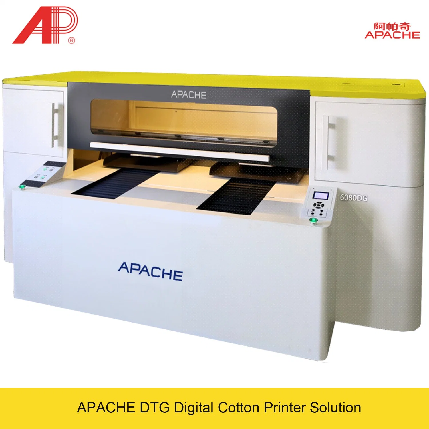 Apache's Due Table DTG Printer & Table Solution - The Future of Print Technology for Apron Printing