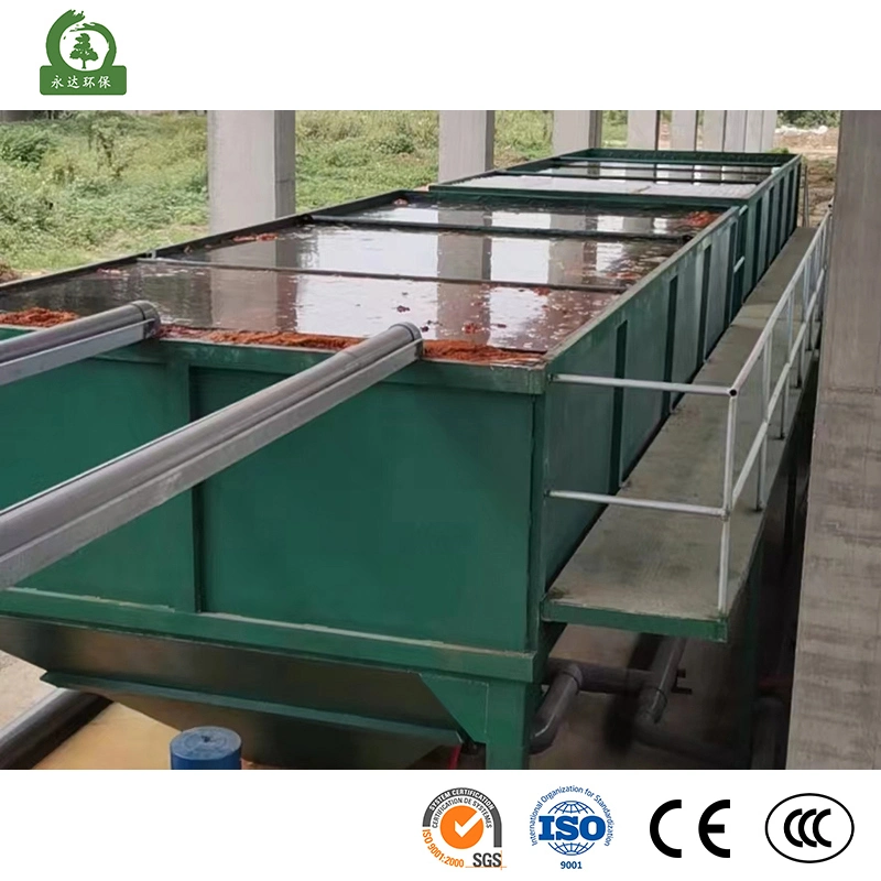 Sécheurs Yasheng Boues des eaux usées de la Chine usine de traitement de l'eau fabricants de machines de traitement des eaux usées industrielles de package/Équipement de traitement des eaux usées domestiques