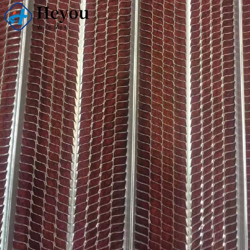 Building Material Formwork Galvanized Expanded Metal Mesh High Rib Lath Metal Decorative Mesh Gutter Guard