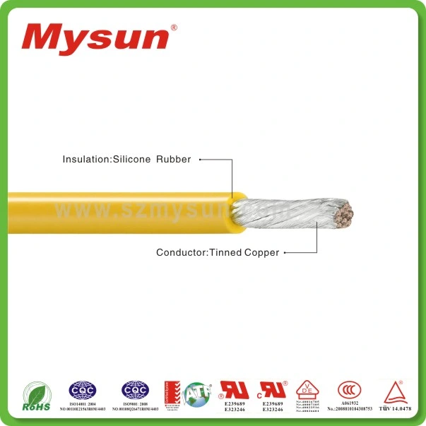 High Temp UL3223 Heating Insulated Flexible Silicone Rubber Wire Cable