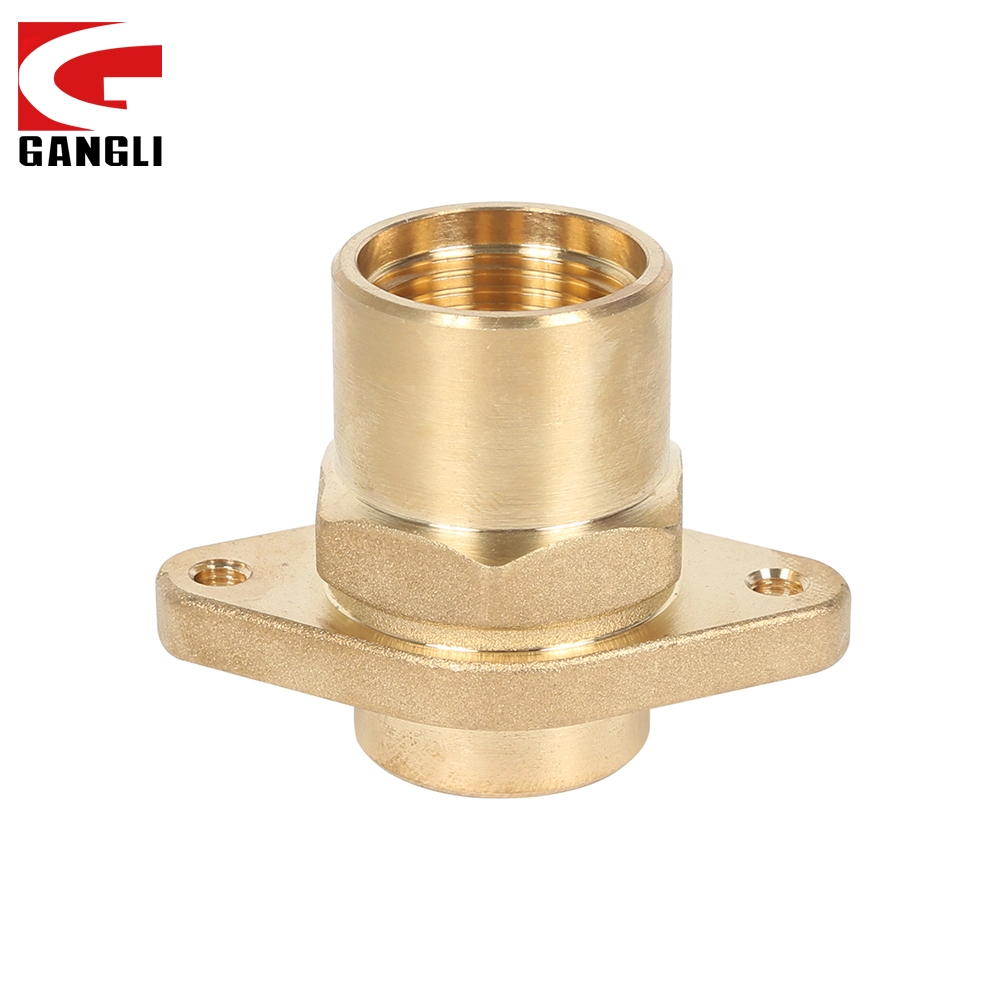 Gangli HVAC Brass Connectors Flange Joint Fitting for Refrigeration