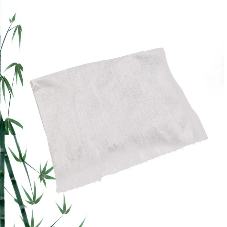 Natural 100% Bamboo Fiber Spunlace Nonwoven Fabric for Wet Wipes/Toilet Wipes