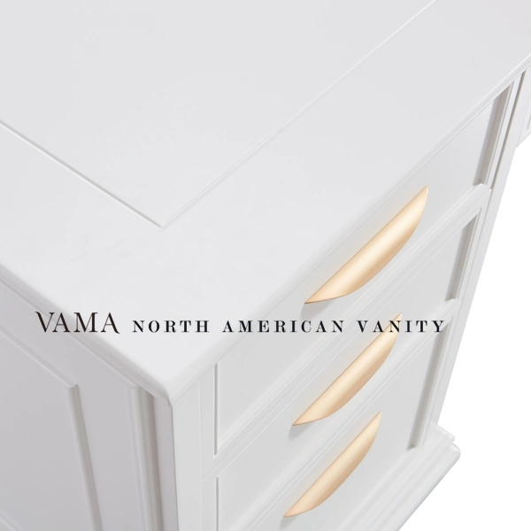 Vama 72 Inch Commercial Ready Made Reception Desk for Office 651072-Od-Wh