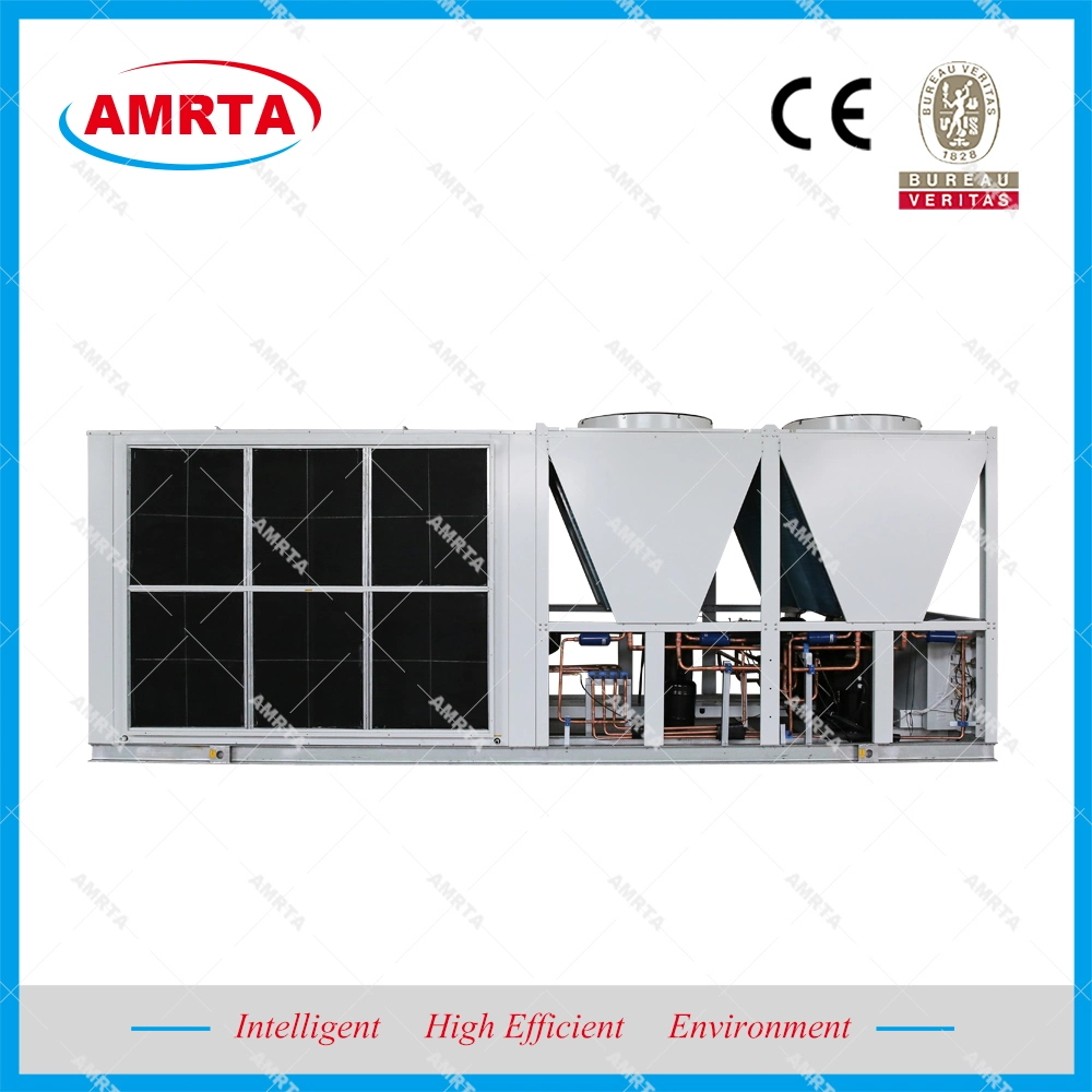 Customized Vertical Free Cooling Heat Recovery (Energy Recovery) Dx Rooftop Packaged Unit with Stainless Steel HVAC System Tent Air Conditioner